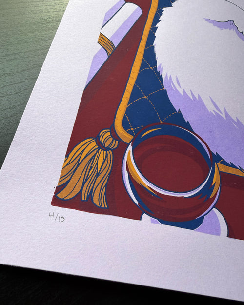 "The Little Demon's Nap" Limited-Edition Screen Print