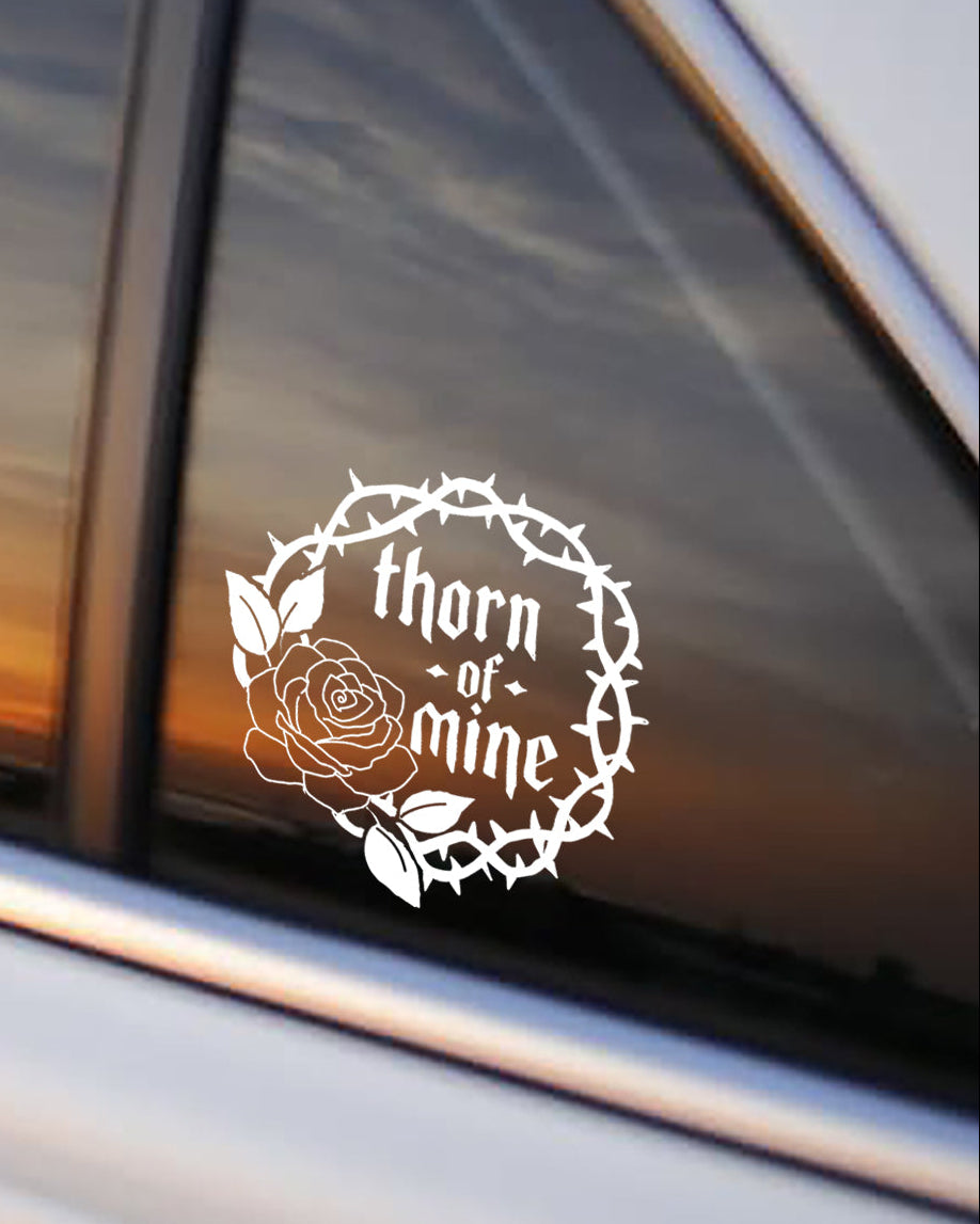 "Thorn of Mine" Transfer Decal