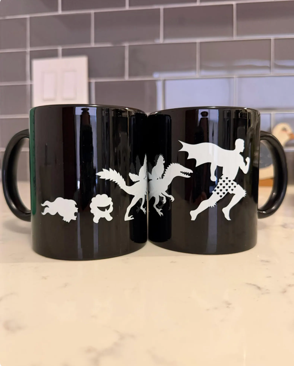Oopsie! Minor Misprint Silhouettes Mug