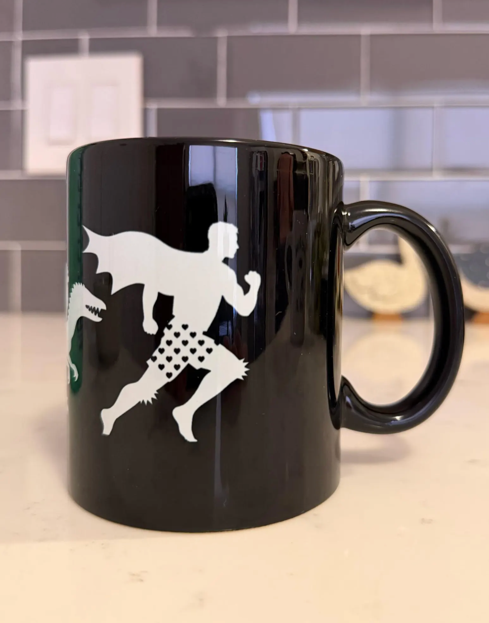 Oopsie! Minor Misprint Silhouettes Mug