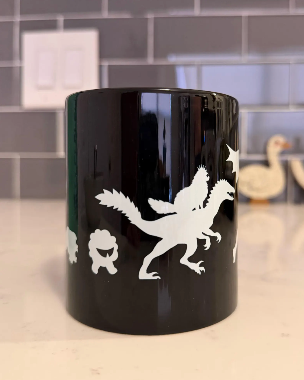 Oopsie! Minor Misprint Silhouettes Mug