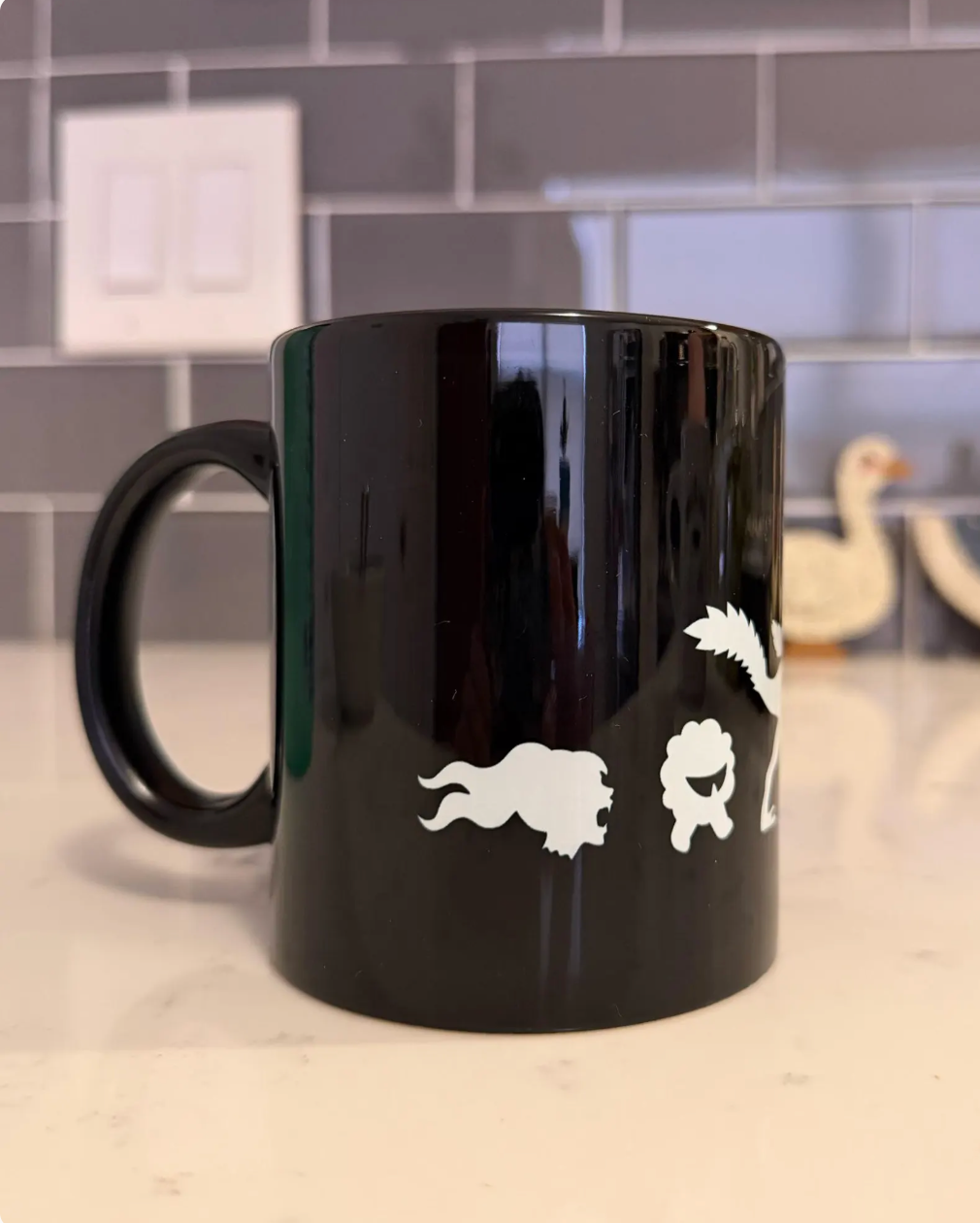 Oopsie! Minor Misprint Silhouettes Mug