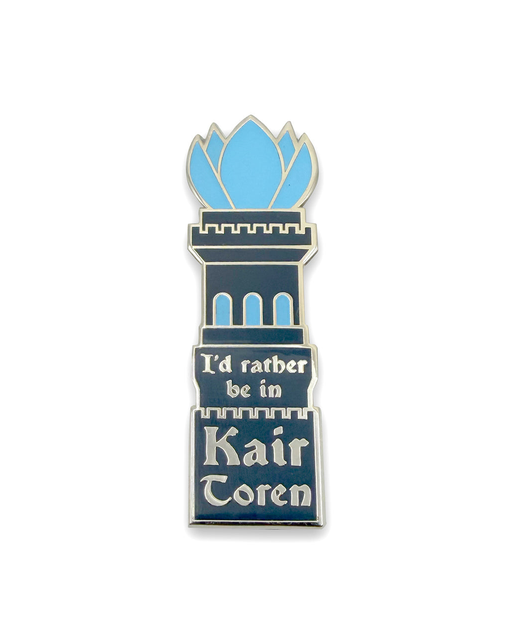 I'd Rather Be in Kair Toren Enamel Pin (glow-in-the-dark!)