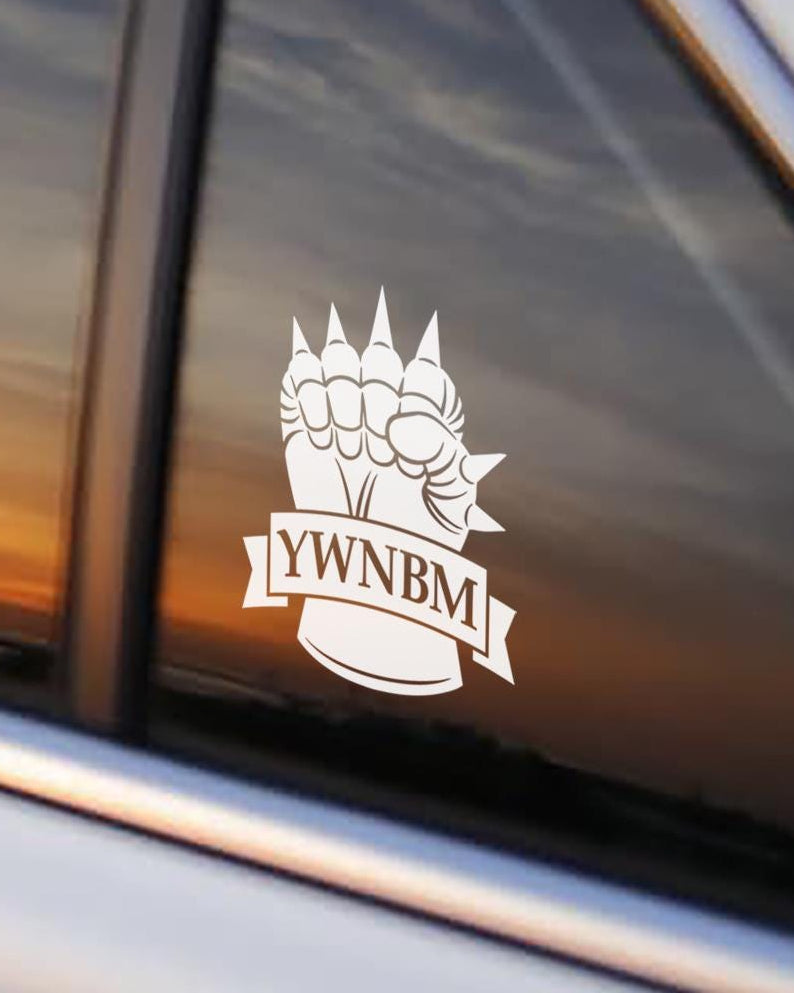 YWNBM Gauntlet Decal