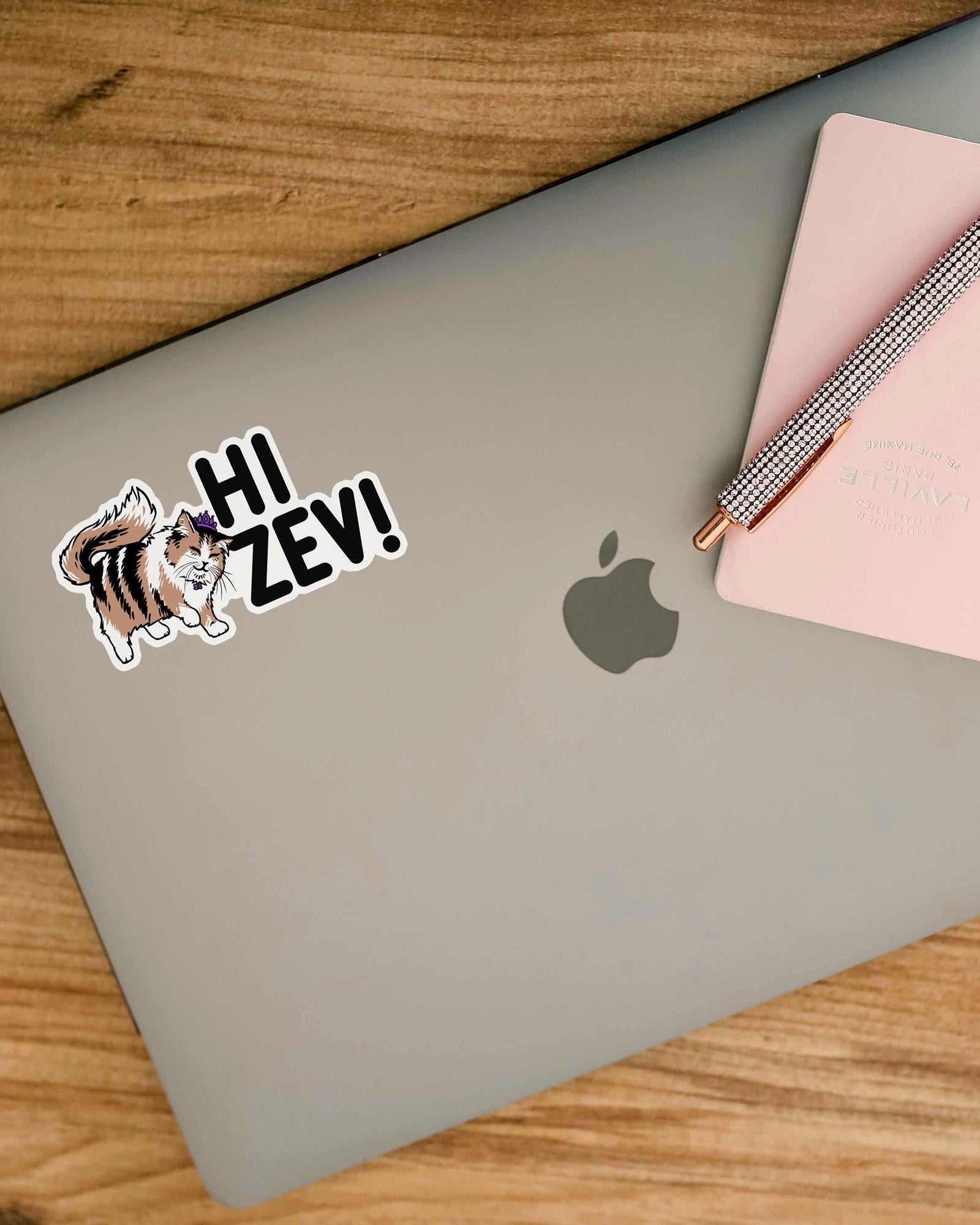 Hi Zev! and Hi Donut! Stickers