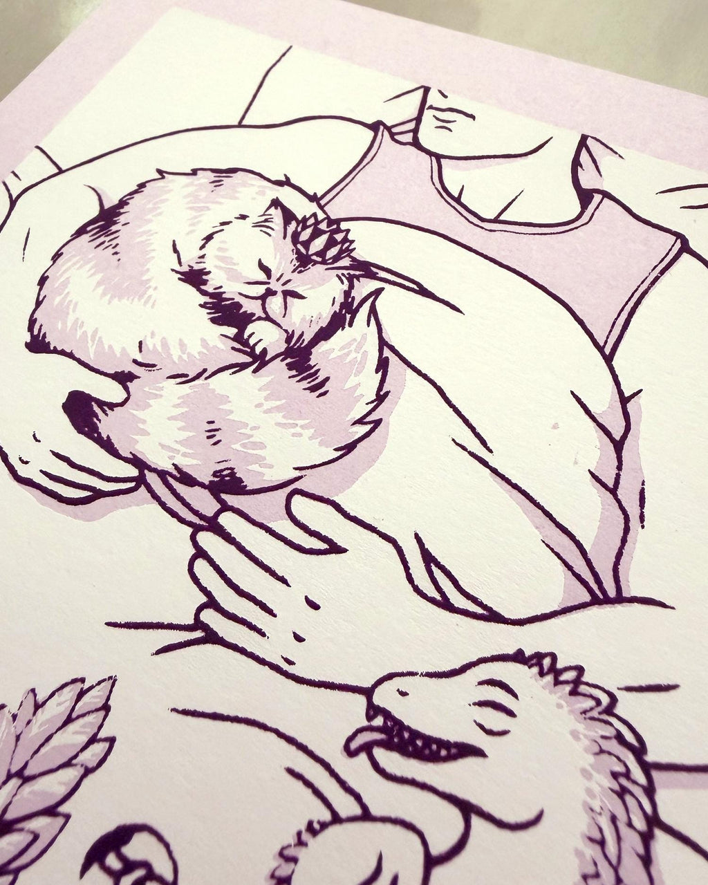 "Long Rest" Screen Print