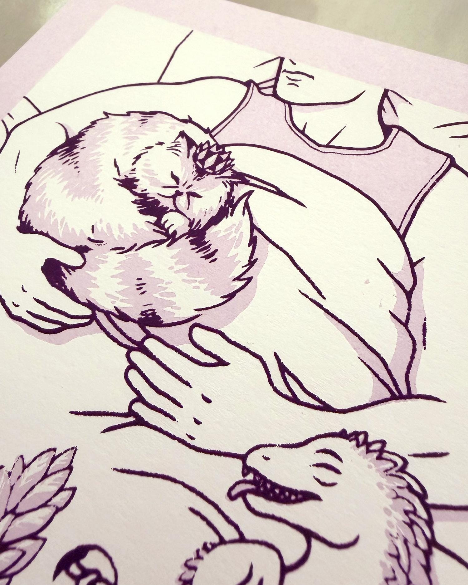 "Long Rest" Screen Print