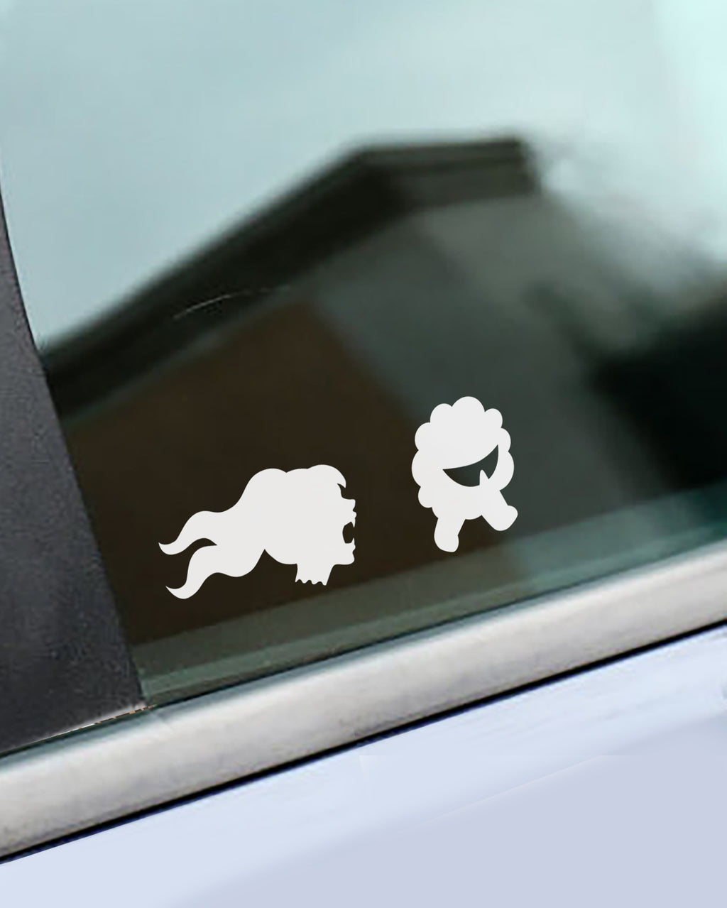 Silhouettes Decal (White)