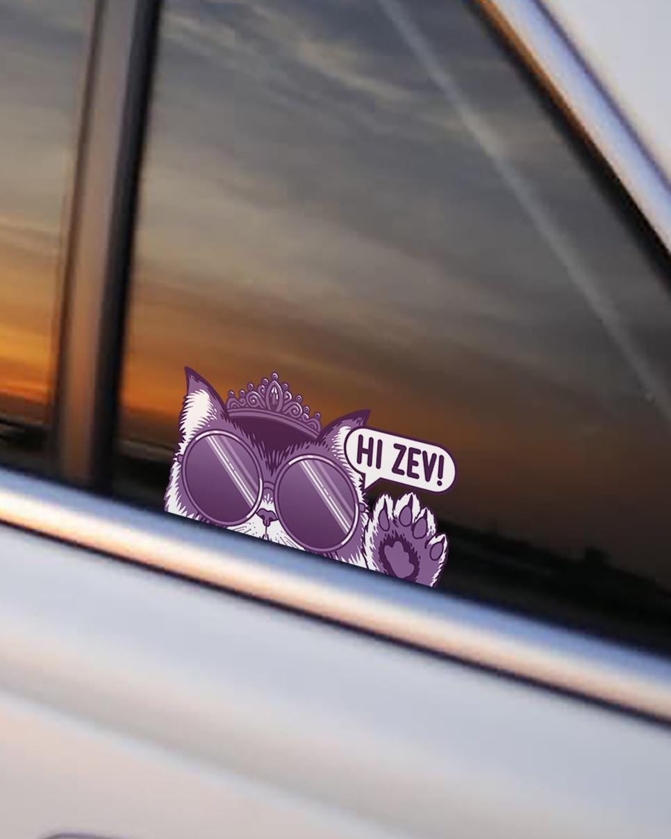 Hi Zev! Color Decal