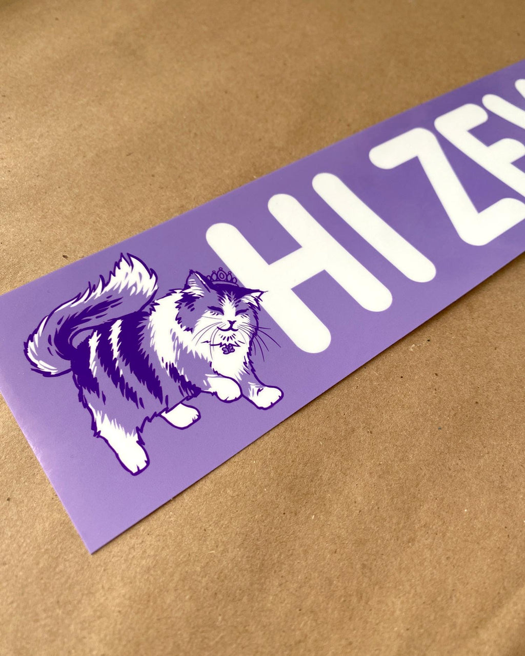 Hi Zev! Bumper Sticker