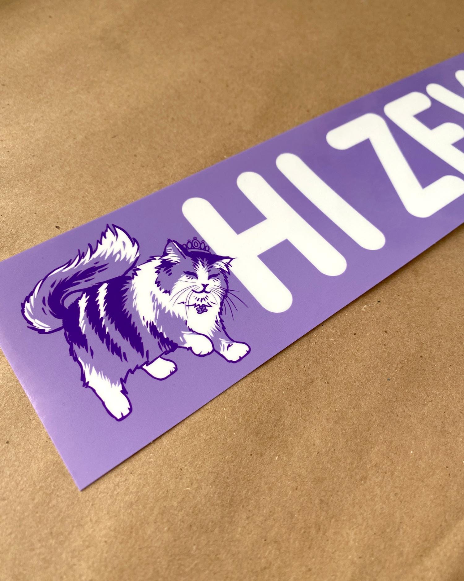 Hi Zev! Bumper Sticker
