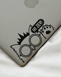 Hi Zev! Decal (Black)