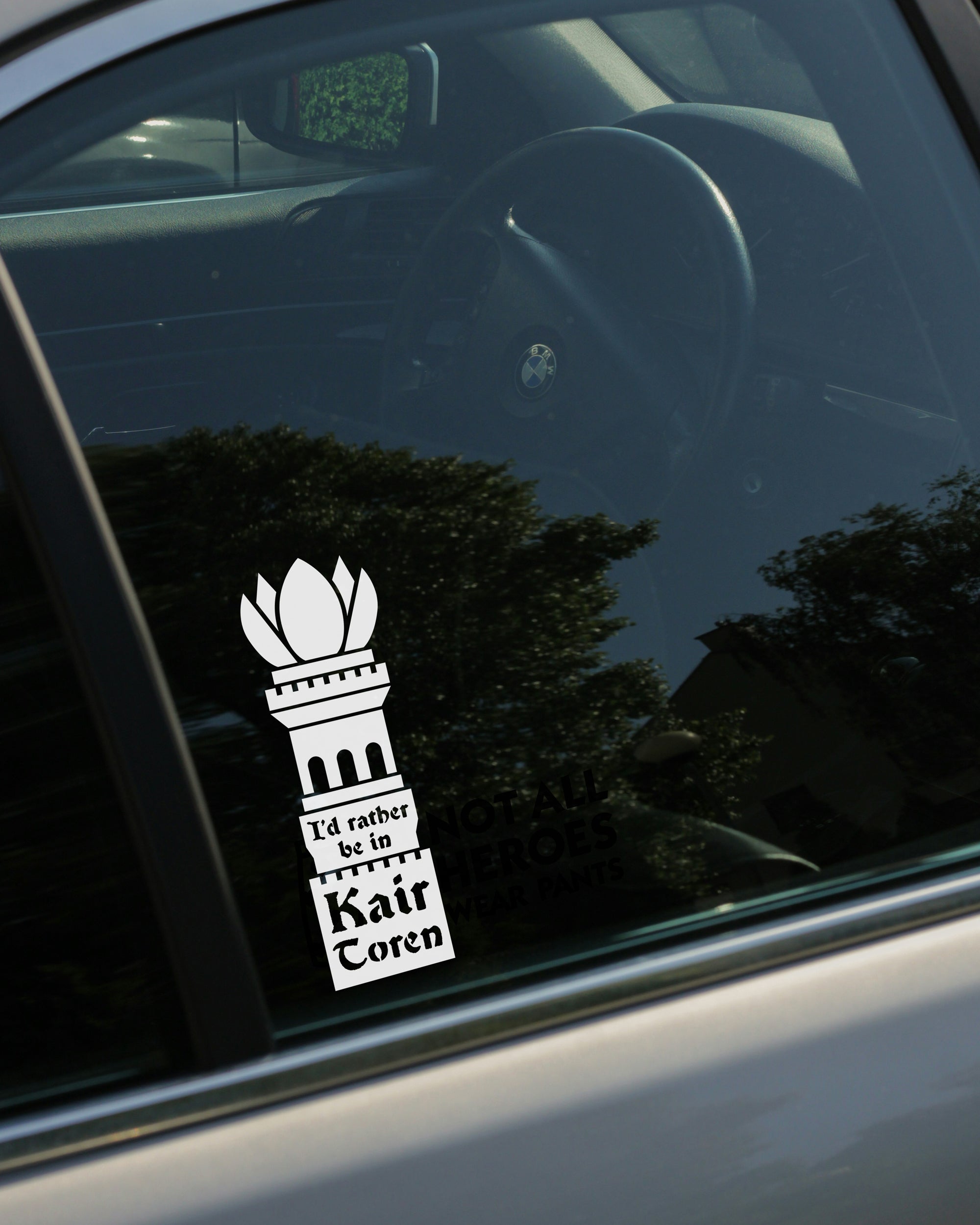 I'd Rather Be In Kair Toren Decal