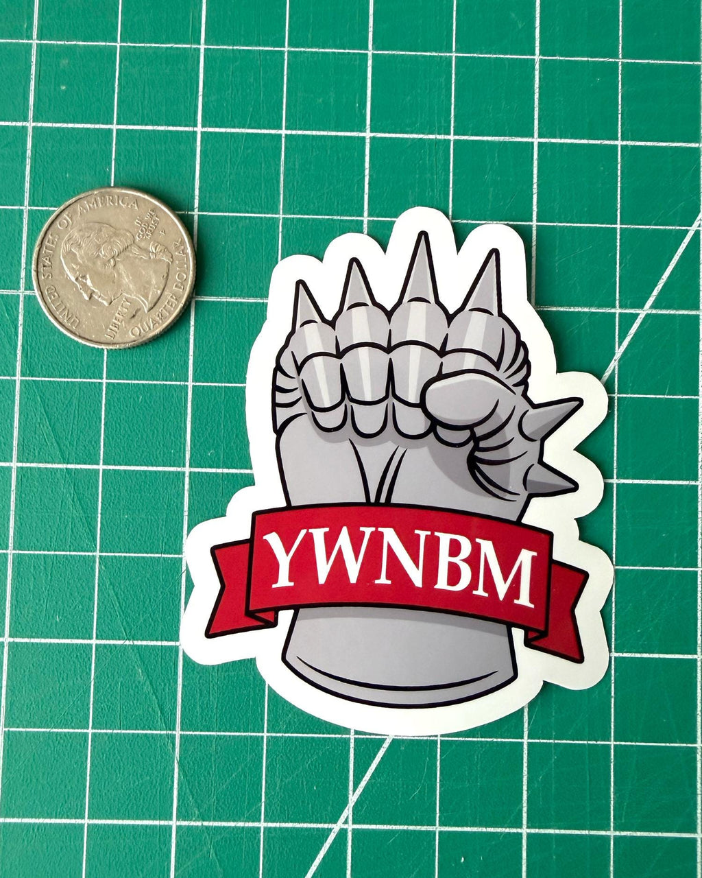 YWNBM Sticker
