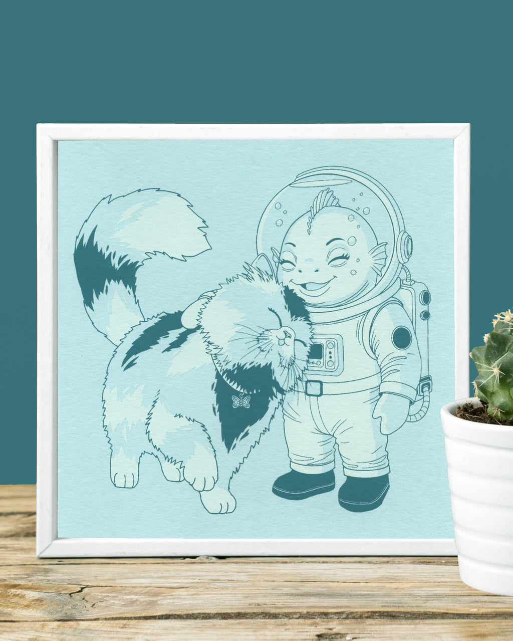 "Hi Zev!" Screen Print