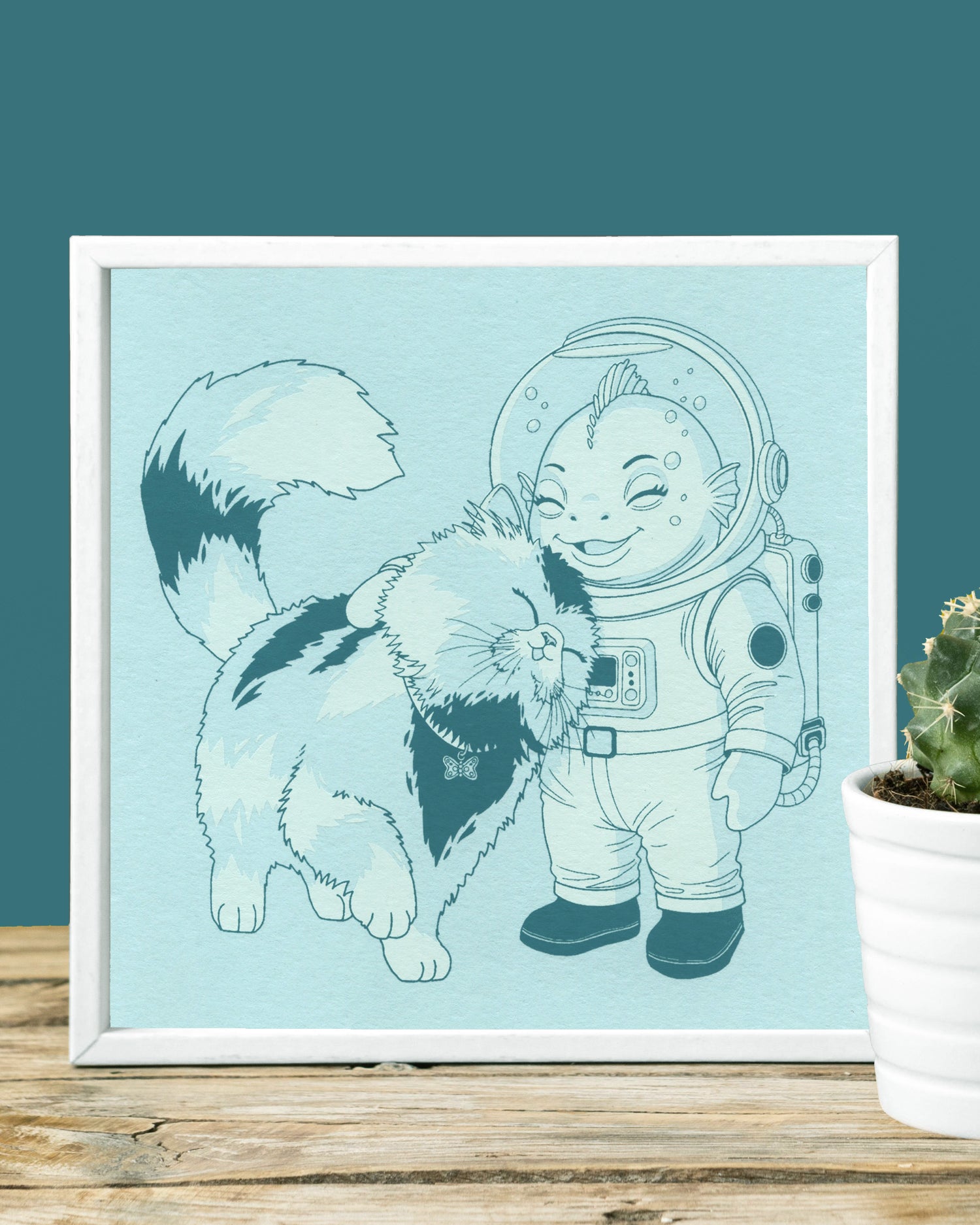 "Hi Zev!" Screen Print