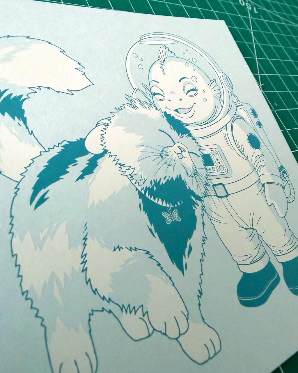 "Hi Zev!" Screen Print