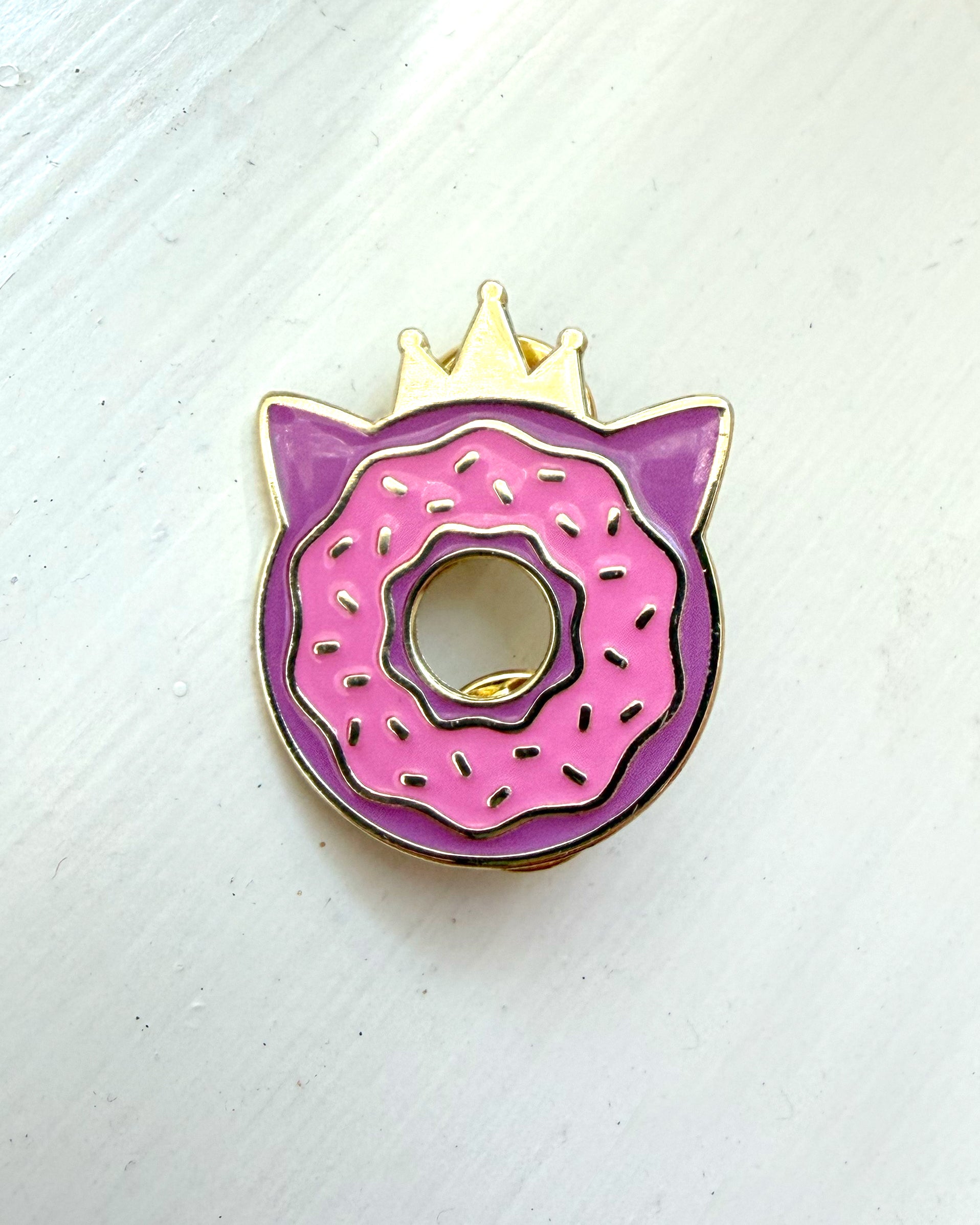 Princess Donut Enamel Pin