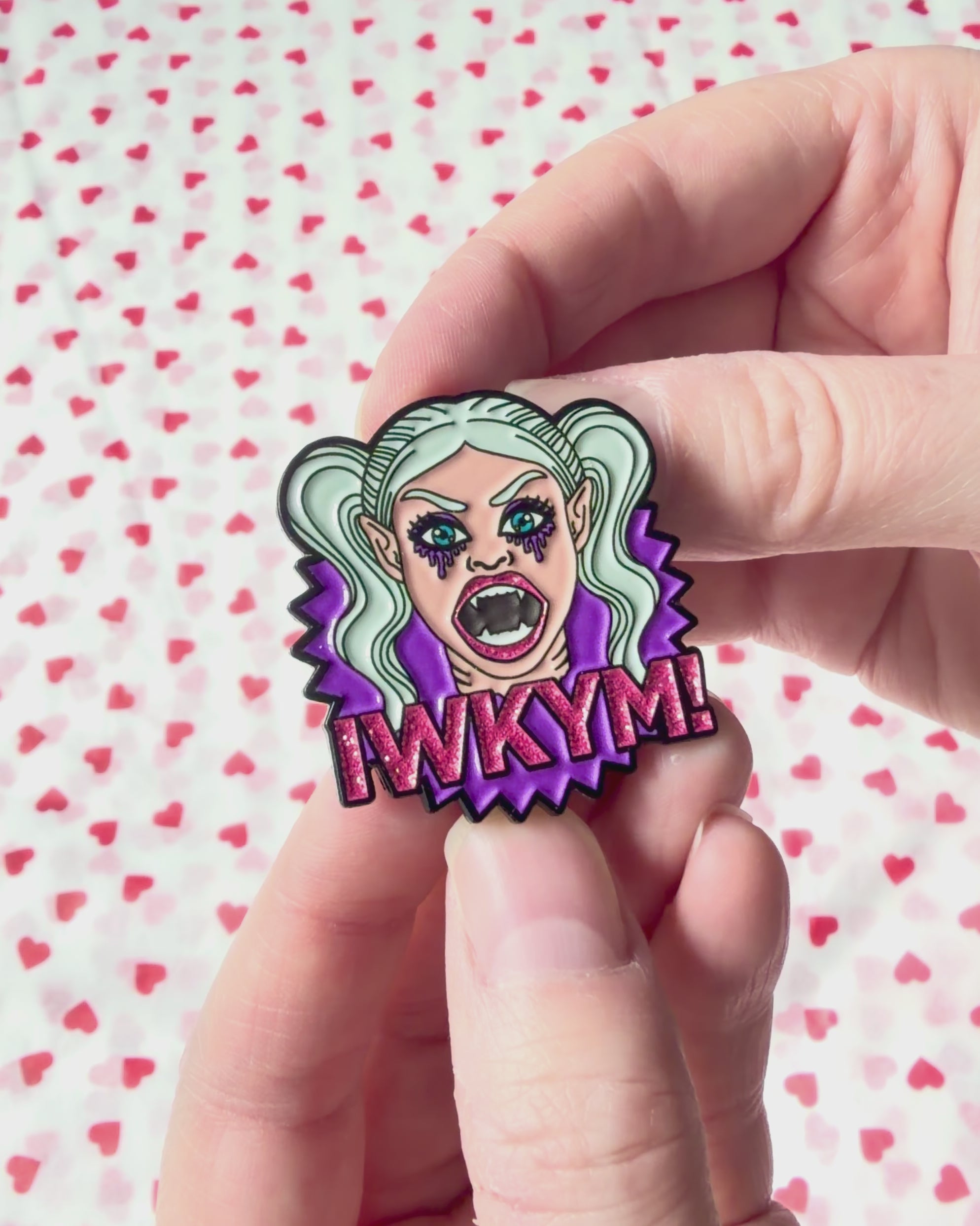 Samantha IWKYM Enamel Pin