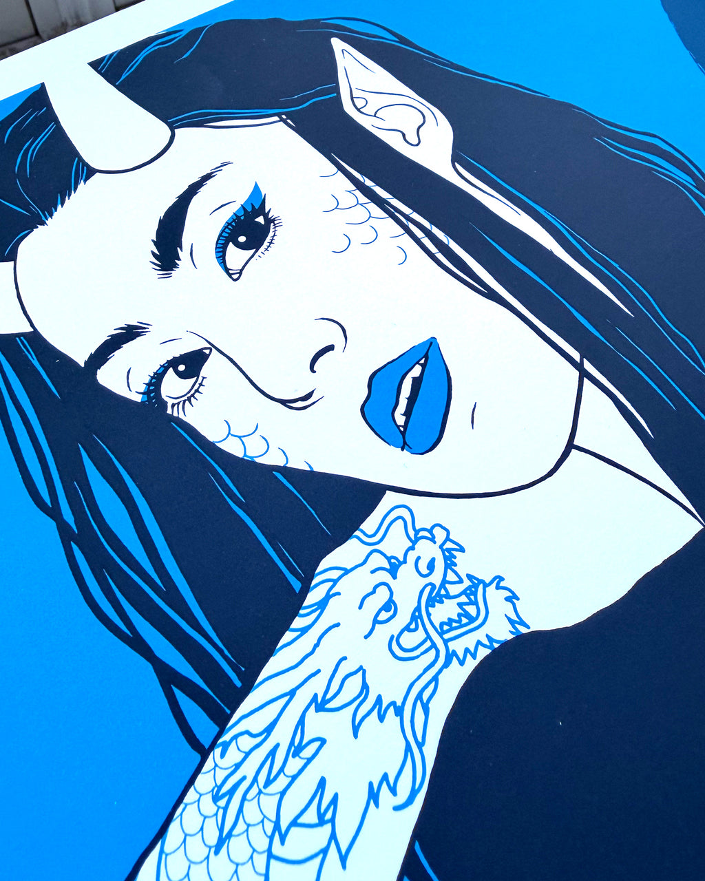 "Tsarina Signet" Screen Print