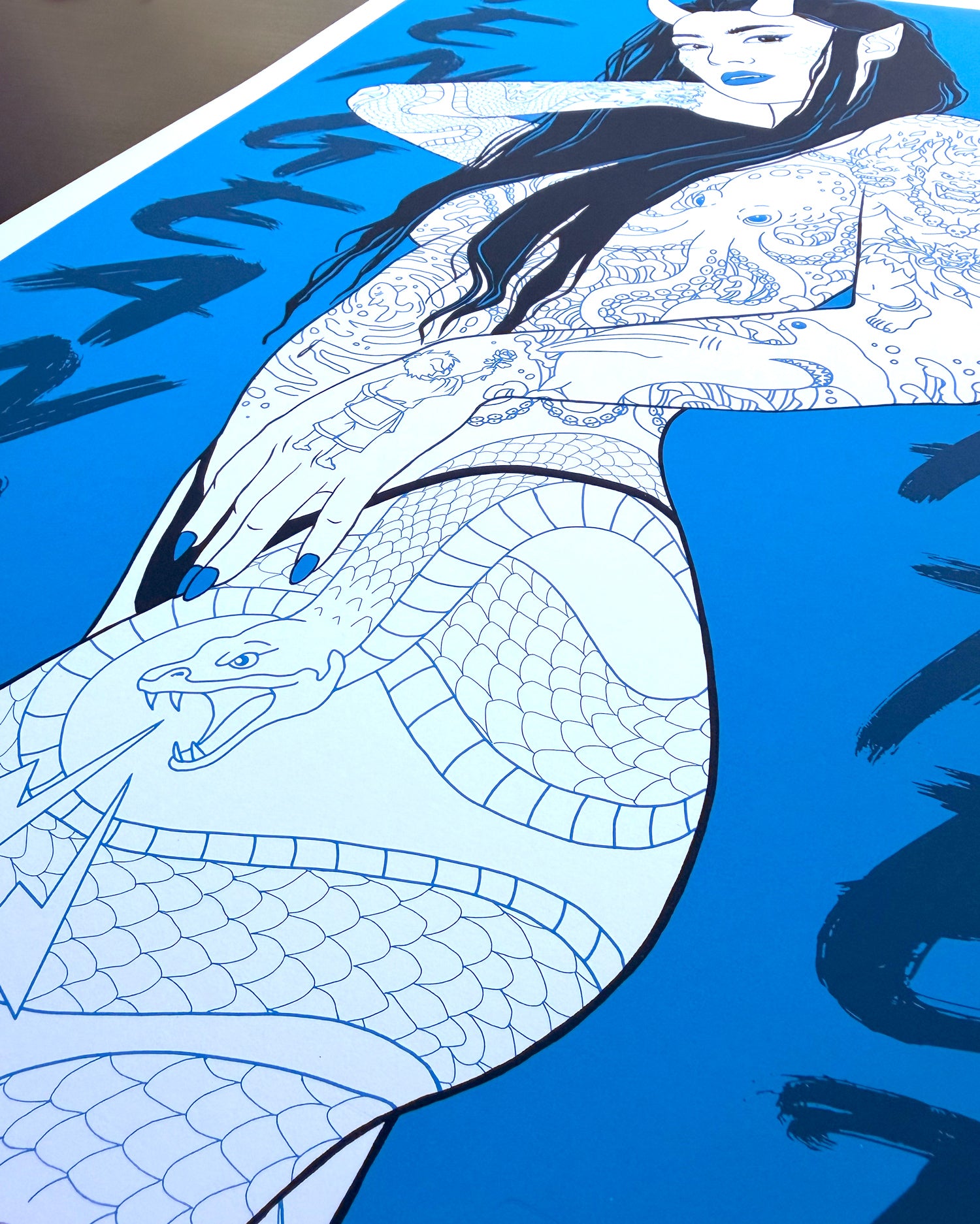 "Tsarina Signet" Screen Print