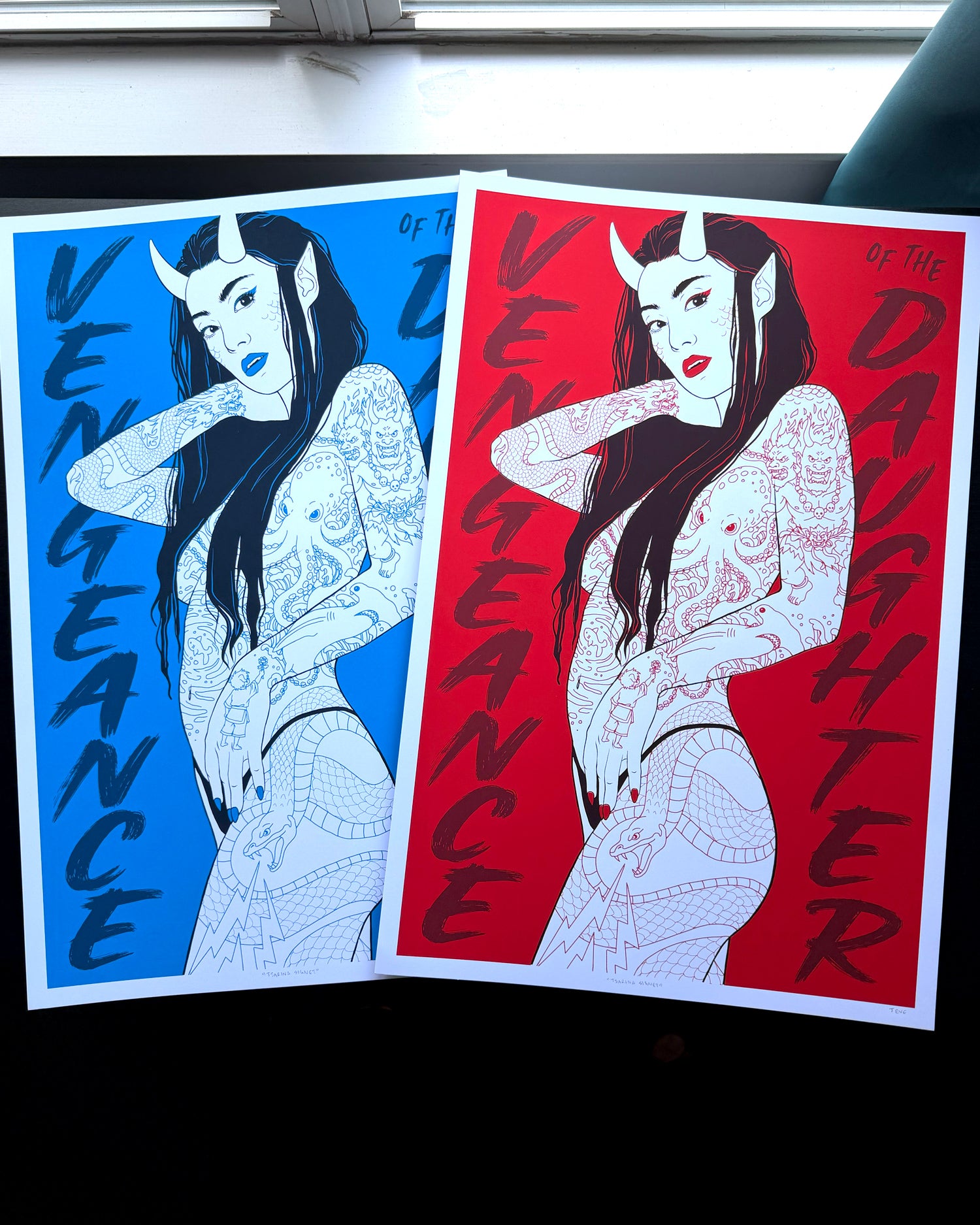 "Tsarina Signet" Screen Print