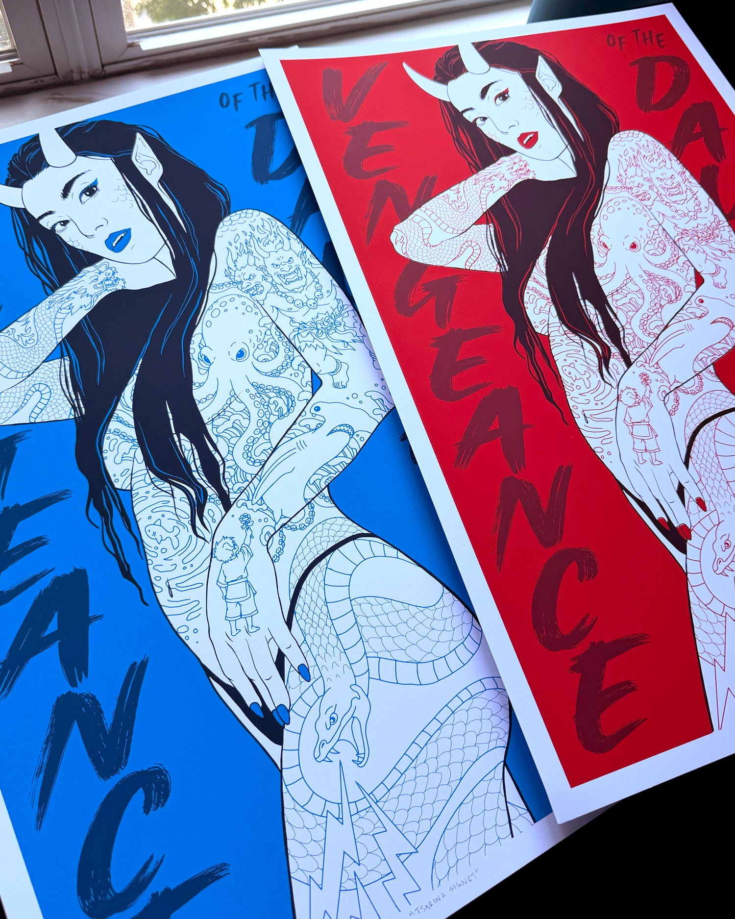 "Tsarina Signet" Screen Print