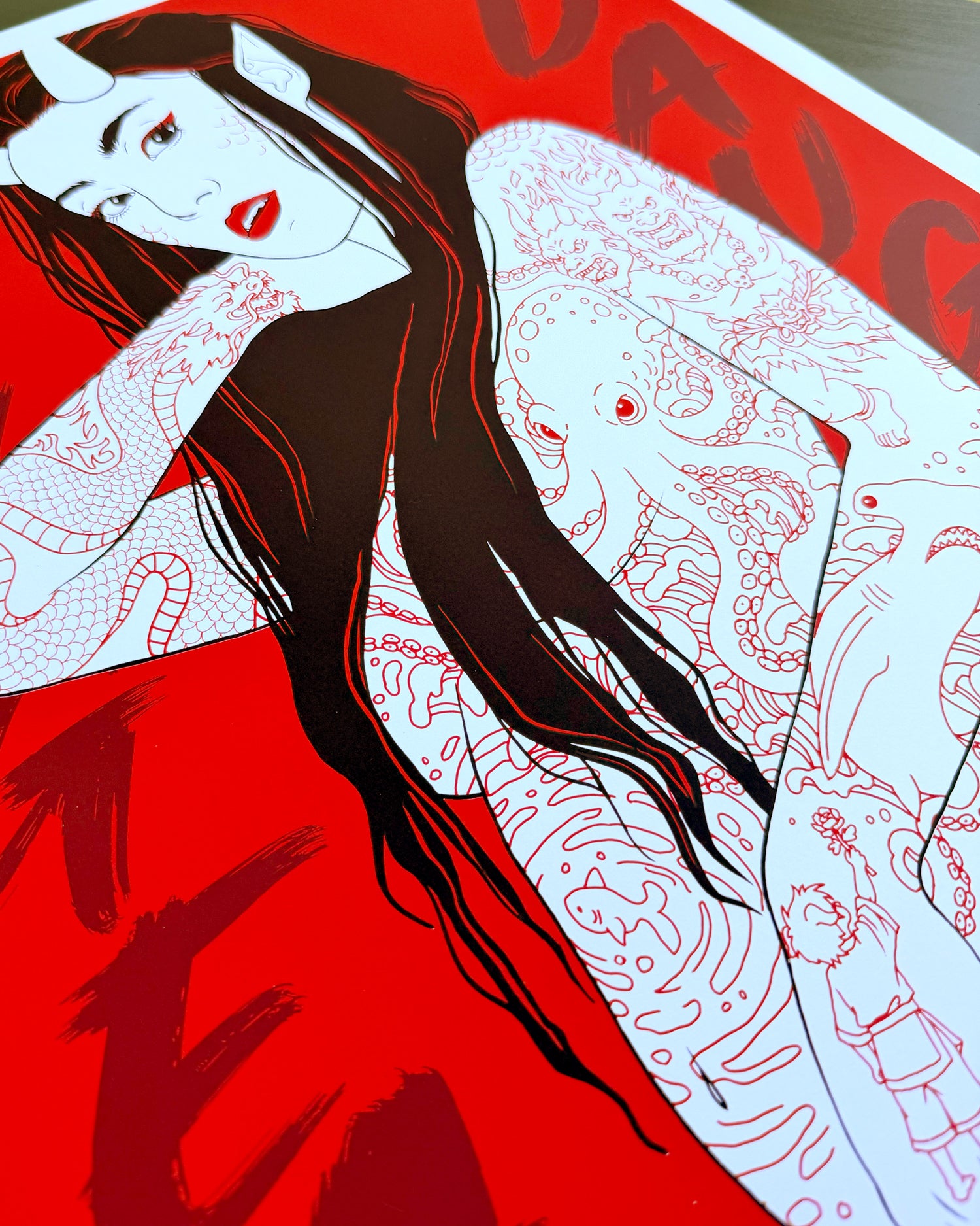"Tsarina Signet" Screen Print