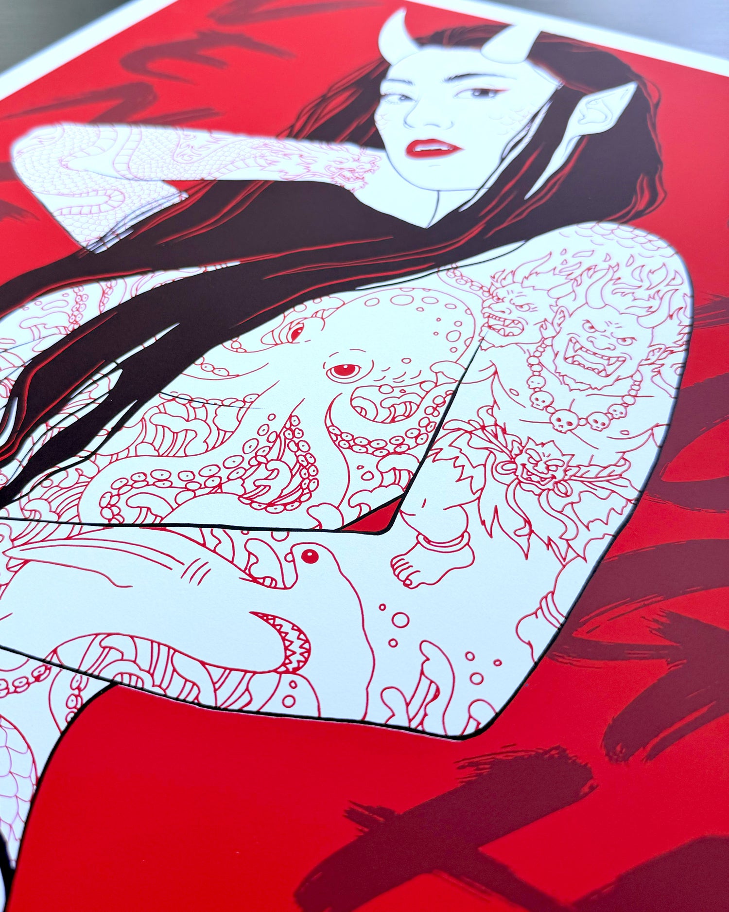 "Tsarina Signet" Screen Print