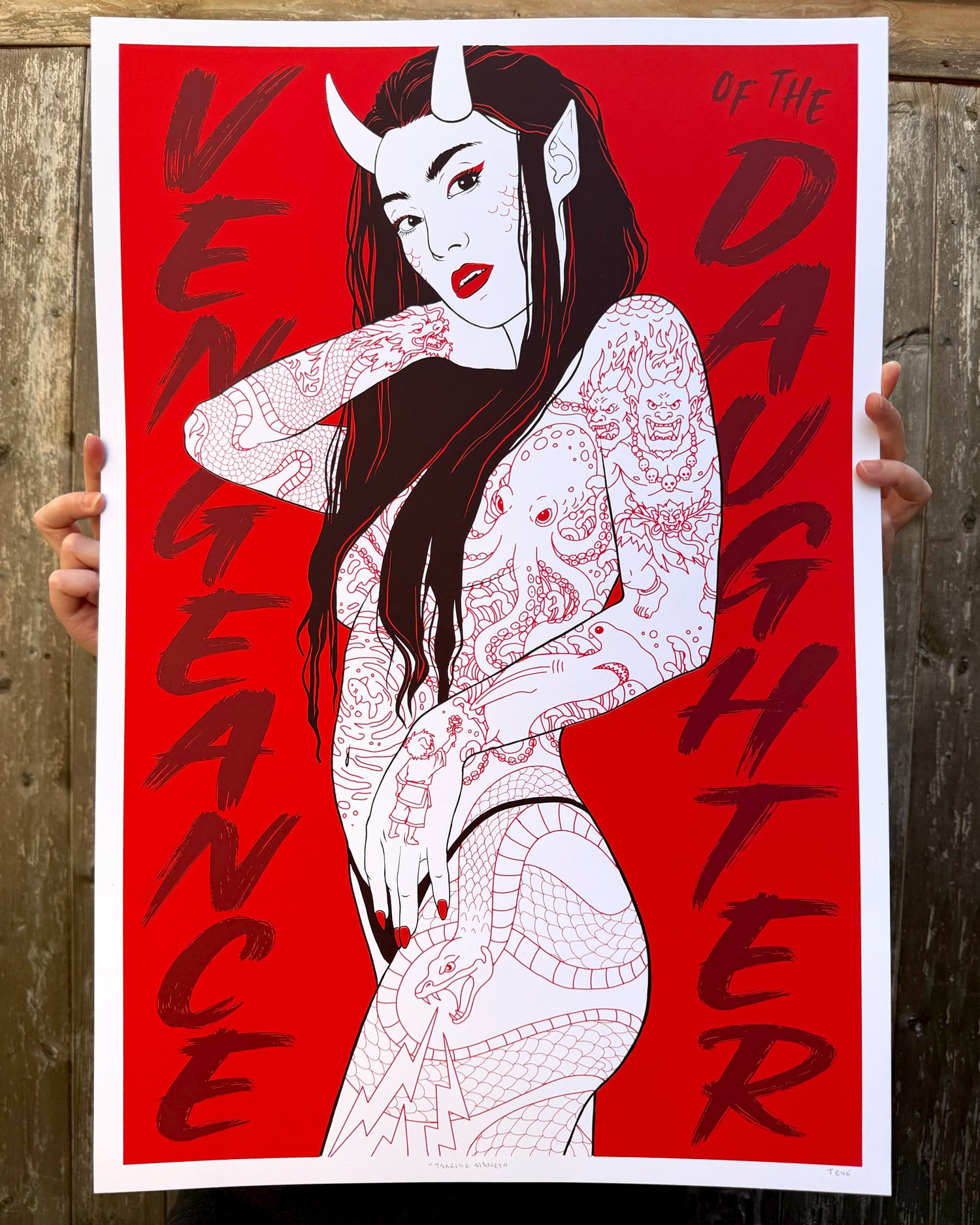 "Tsarina Signet" Screen Print
