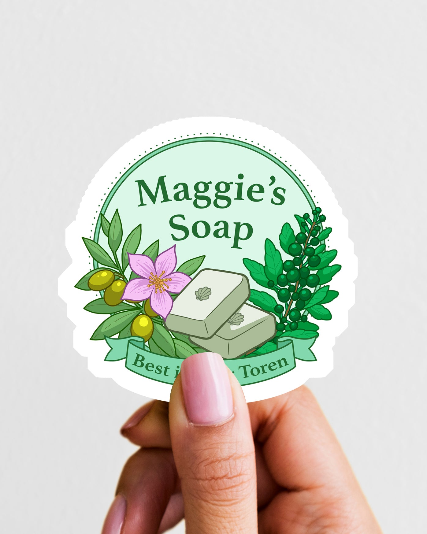 Maggie's Soap Sticker