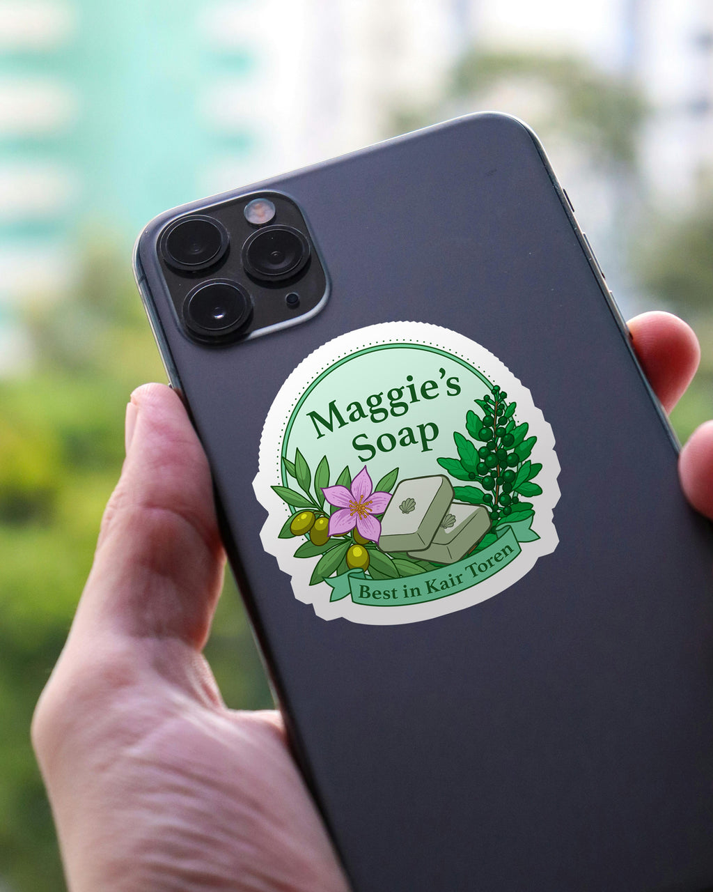 Maggie's Soap Sticker