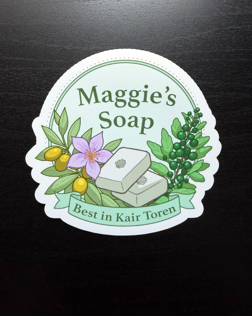 Maggie's Soap Sticker