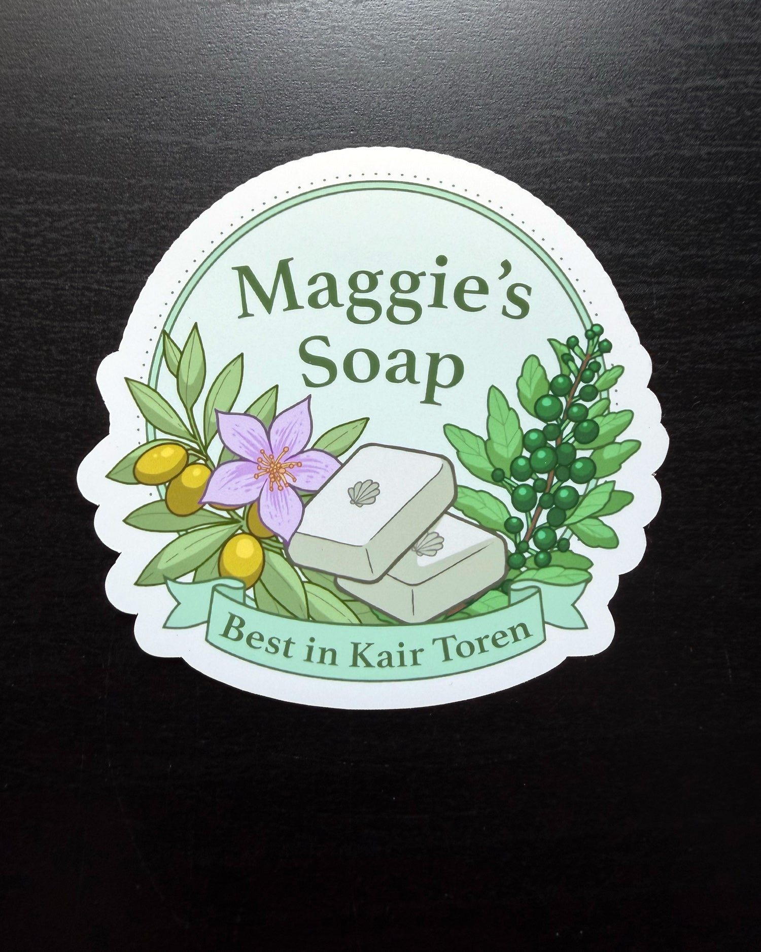 Maggie's Soap Sticker