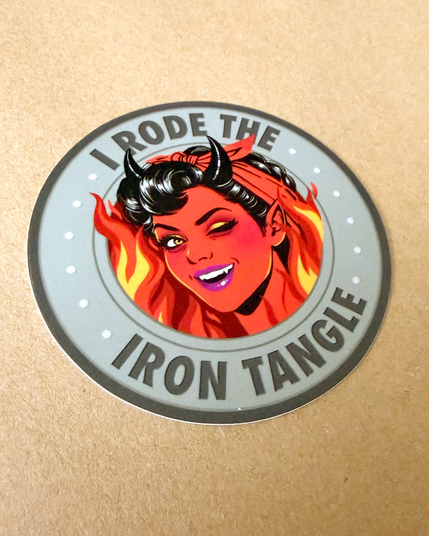 Fire Brandy Sticker